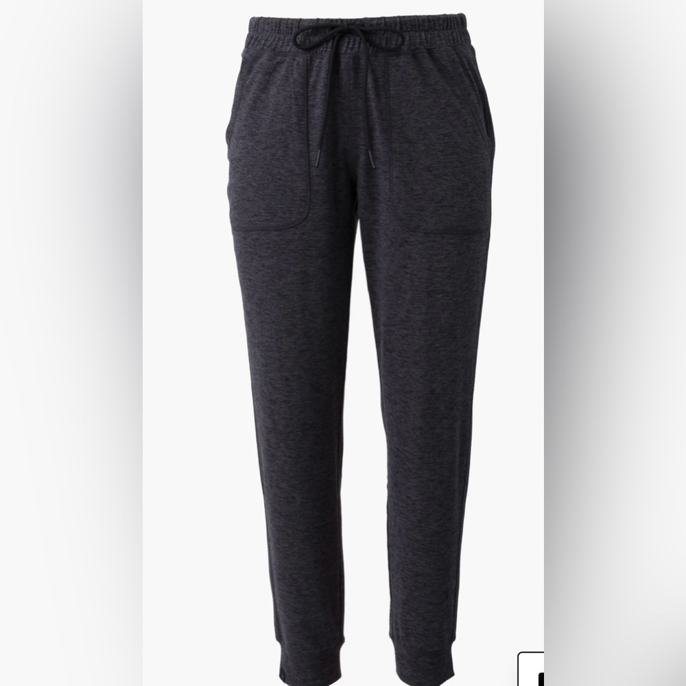 NWT Barefoot Dreams Butterchic Heavy Knit Joggers in Dark Grey Size L